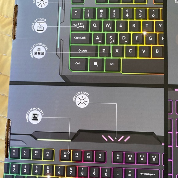 LED Gaming keyboard - Picture 5 of 5